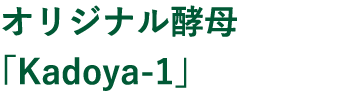 オリジナル酵母